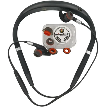 Misodiko silikonowe słuchawki do uszu końcówki do Jabra Evolve 75e/ Elite 65e-słuchawki douszne, wymiana wkładek dousznych wkładek końcówki