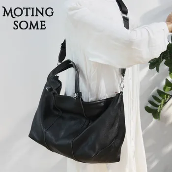 Moda pojemna torba ze skóry naturalnej torba damska na ramię prosta duża torba na zakupy damskie torby podróżne i torebki luksusowe 2021