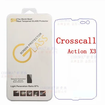Modne nowe luksusowe cienkie przednie telefoniczne folii do Crosscall Action X3 9H hartowane szkło screen protector dla Crosscall Action X3