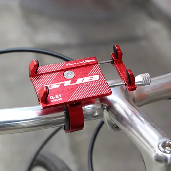 Motocykl kierownicę telefon komórkowy mocowanie uchwyt GUB G-81 smartfon wspornik dla miłośników cyklu jazda na rowerze rozrywka