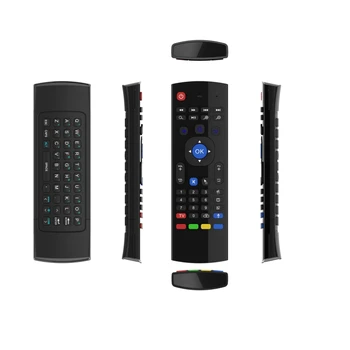 MX3 MX3-M Fly Air Mouse 2.4 GHz Wireless Mini Keyboard IR Learning Mode Remote Control for TV Box mini pc computer Remote Control