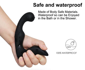 Męski masaż prostaty wibrator korek analny potężne silniki Bezpieczne i wodoodporne seks zabawki dla dorosłych opóźnienie wytrysku
