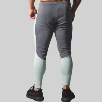 Męskie spodnie treningowe spodnie Męskie stałe trening kulturystyka odzież casual siłownie fitness spodnie biegacze spodnie ołówek spodnie