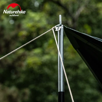 Naturehike otwarty namiot wiatr lina wielofunkcyjna bawełna, odporny na wiatr liny namiot akcesoria do kempingu piesza Sun Shelter NH20PJ122