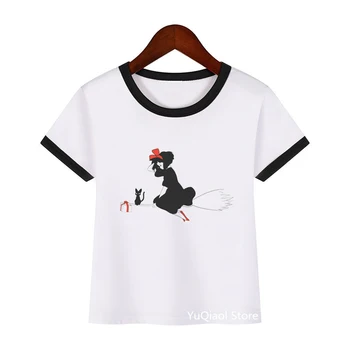 Nightmare before Christmas kreskówka druku odzież dziecięca Jack Szkieleton t-shirt Dziewczyna chłopcy letnia moda biały t-shirt camisetas
