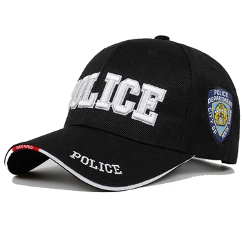Nowa policyjna męskie taktyczna czapka SWAT czapka z daszkiem Men Gorras Para Hombre Women Snapback Bone Masculino Army Cap Letter