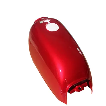 Nowe części motocyklowe czerwony kolor uniwersalny 6l galon Pojemność zbiornika paliwa Dominator gaz do Hondy retro cafe racer tank Jialing70