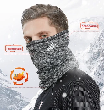 Nowy jesienno-zimowy męski szalik odkryty wiatroszczelna zestaw ochrony ciepły ucha ochronna Maska elastyczne opaski rowerowe chustka Dla mężczyzn