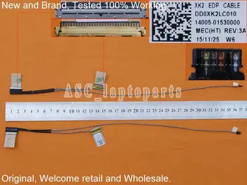 Nowy oryginalny LCD led wideo elastyczny kabel do ASUS X205 X205T X205TA X205A F205T F205TA ekran laptopa DD0XK2LC010 1400501530000