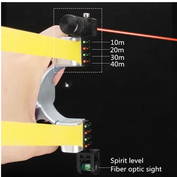 Nowy produkt 98k Laserowa Proca wysoka dokładność odkryty szybkie press dokładność podczerwień Proca strzelanie polowanie Sling shot