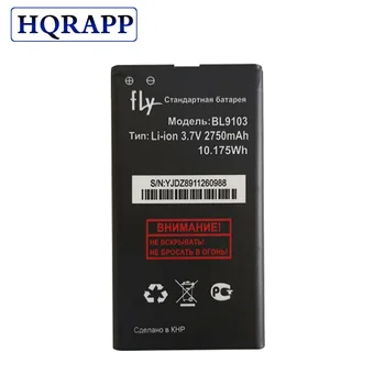 Nowy wysokiej jakości BL9103 2750 mah bateria do Fly BL9103 bateria Baterie Bateria