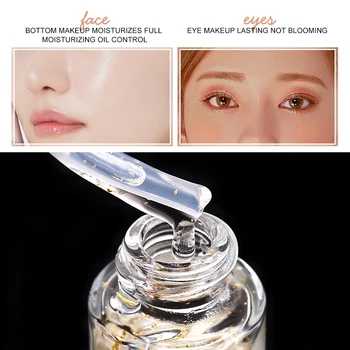 O. TWO.O Professional 24k Rose Gold Elixir Makeup Primer, przeciwzmarszczkowy, nawilżający krem do pielęgnacji twarzy olejek 18 ml podkład do makijażu płyn