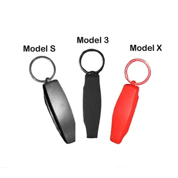 Ochrona kluczyka Silikonowy guma sprawa dla Tesla Model 3 S X Key Fob Protector Remote Keyless car accessories