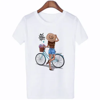 Odzież damska 2020 letnia cienka koszulka But First Coffee Harajuku Letter Printed Tshirt Leisure Streetwear Women T-shirt