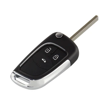 OkeyTech dla Vauxhall Opel Insignia Astra J Insignia Remote Key zmodyfikowany klapki, składany kluczyk 433 Mhz ID46 chip HU100 Uncut Blade