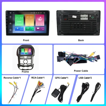 OKNAVI Auto radio do Ford Ranger F250 2011-Auto Car Radio nawigacja GPS multimedia Android 2Din ekran dotykowy DSP 9 cali