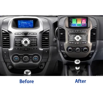 OKNAVI Auto radio do Ford Ranger F250 2011-Auto Car Radio nawigacja GPS multimedia Android 2Din ekran dotykowy DSP 9 cali