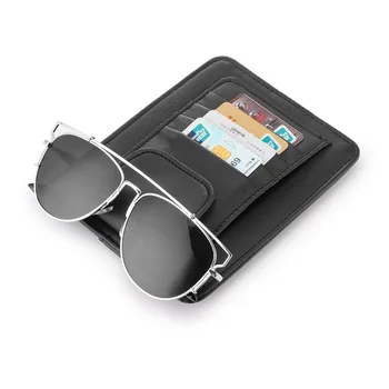 Onever osłona przeciwsłoneczna wielofunkcyjny PU samochodowa mapa pakiet uchwyt na okulary przechowywania uchwyt organizator samochód wisi torba auto sprzątanie akcesoria