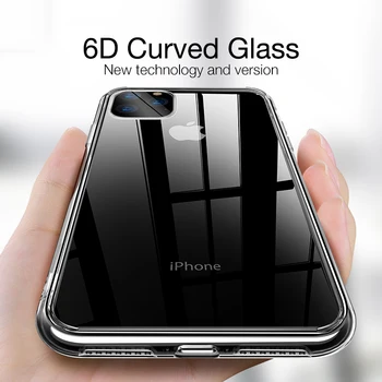 Oppselve szkło hartowane etui dla iPhone 12 Mini 11 Pro Max XR XS SE folie ochronne, szklane etui dla iPhone ' a 8 7 6 6S Plus