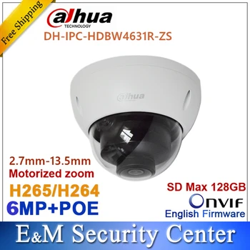 Oryginalna kamera IP Dahua IPC-HDBW4631R-ZS 2.7 mm ~13.5 mm VF obiektyw zmotoryzowany 6MP IR 50M z siecią monitoringu IP POE Day Night camera