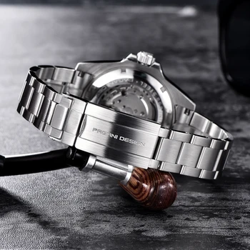 PAGANI DESIGN 2020 męskie zegarki mechaniczne dla mężczyzn automatyczne zegarki męskie luksusowe biznesowych zegarki stalowe NH35A Relogio Masculino