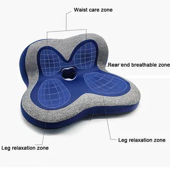 Pianka poduszki siedzenia ortopedyczne podparcie lędźwiowe poduszki krzesło poduszka wsparcie talii poduszka oparcia fotelik Pad zestaw HM016