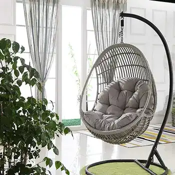 Poduszka krzesło na biegunach wisia poduszka krzesło skóra życzliwa miękka poduszka krzesło na biegunach dla krytego balkonu podłogowego