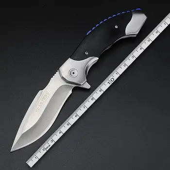 Pole o wysokiej twardości ostry nóż taktyczny kemping polowanie krótki nóż samoobrona taktyczny nóż składany