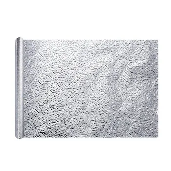 Premium folia aluminiowa tapety samoprzylepne Pas ciepło kuchnia tapety samoprzylepne tapety DIY naklejki na ściany