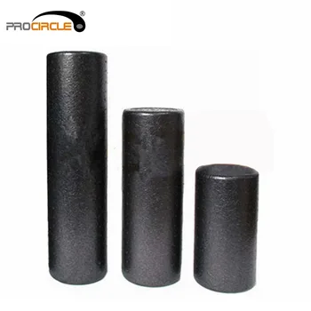 ProCircle High Density EPP Foam Roller for Muscle Relaxation and Physical Therapy, Black, 30cm 45cm 60cm