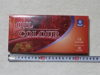 Profesjonalna marka farba olejna na płótnie pigment zaopatrzenia plastyków farby akrylowe każda rura Rysunek 12 ml 12 kolorów zestaw
