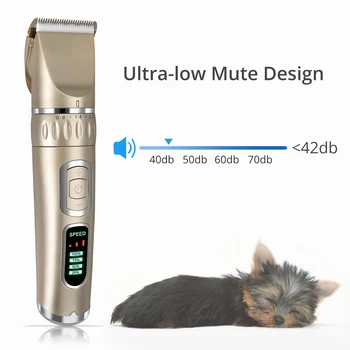 PROSTER USB Akumulator Pet golarka zestaw wyświetlacz LCD pies, kot, strzyżenie włosów, Nożyczki profesjonalne narzędzia do strzyżenia włosów zwierząt