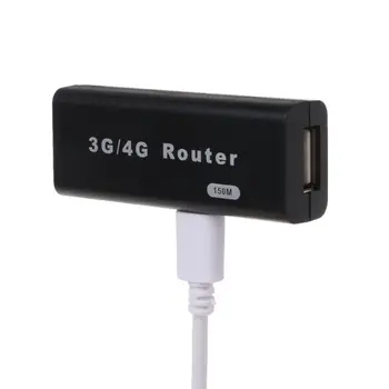 Przenośny mini 3G/4G WiFi Hotspot Wlan AP klient 150 Mb / s USB router bezprzewodowy