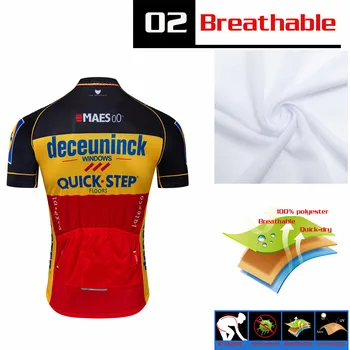 Quick Step Deceuninck 2020 Pro Team jazda na Rowerze Jersey garnitur koszule rowerowa zestaw MTB Ciclismo Ropa kurtka bib szorty Mayo rowerowa zestaw