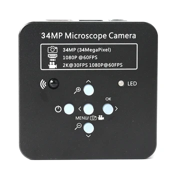 Regulowany kierunek Артикулирующей ręce słup zacisk + 34MP HDMI USB kamera 3.5 X-zoom 90X Simul ogniskowa Тринокулярный mikroskop