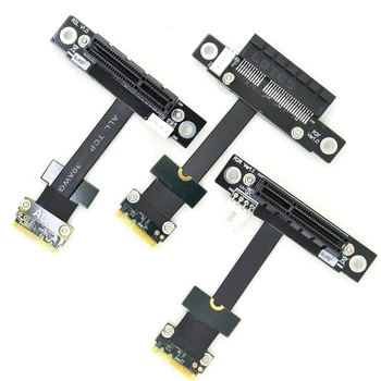 Riser M. 2 WiFi A. E Key A+E To PCI-e x4 Extender Adapter Card Cable Gen3.0 AE Key A E For PCIE 3.0 x1 x4, x16 M2 R52SF/R52SL/R52SR