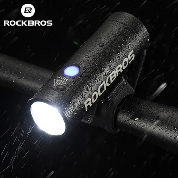 ROCKBROS 800 Lumenów rower reflektor dużej mocy rower kierownicy przednia lampa wodoszczelna Akumulator latarka led światło jazda na Rowerze
