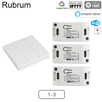 Rubrum WiFi Push Switch 