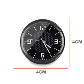 Samochodowe zegar logo akcesoria deska rozdzielcza wewnętrzne ozdoba do Citroen C4 C5 C3 C2 C4L C1 C6 DS3 DS4 DS5 DS7 C-Elysee C3-XR