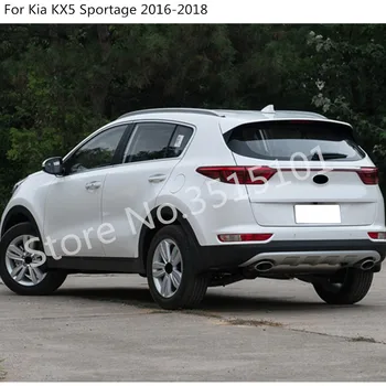 Samochód ABS chromowany drzwi okno szklany panel podłokietnik winda przycisk przełączania wykończenie ramy 4szt dla Kia KX5 Sportage 2016 2017 2018