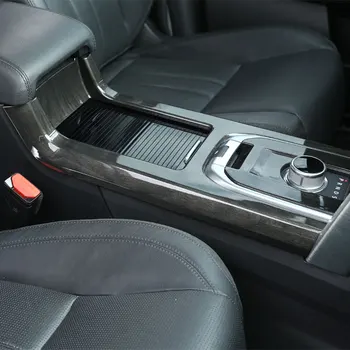 Samochód-stylizacja konsola środkowa panel zmiany biegów ramka wykończenie naklejka ABS Chrom do Land Rover Discovery Sport-2017 akcesoria