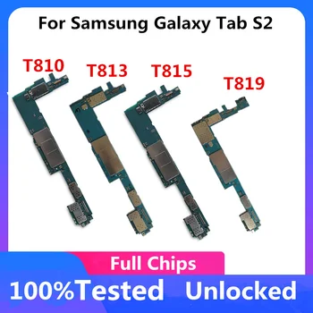 Samsung Galaxy Tab S2 T815 T810 T819 T813 płyta główna Fabryczne odblokowanie płyta główna 32 GB oryginalna płyta główna jest dobra praca