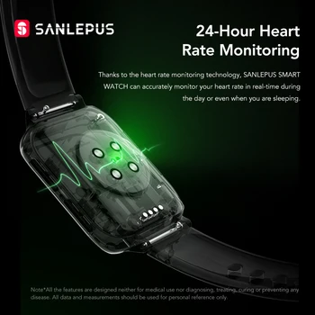 SANLEPUS 2020 nowy Bluetooth, połączenia inteligentne zegarki Mężczyźni Kobiety wodoodporny Smartwatch MP3 odtwarzacz OPPO Android Apple Xiaomi Huawei