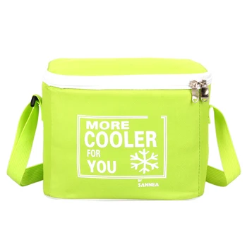 SANNE 5L Cooler bag thermal solid color wodoodporny portable insulated ice pack can carry food and drink insulated thermal bag