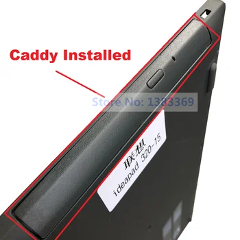 SATA 2. dysk twardy SSD HDD moduł Caddy zasilacz do Lenovo ideapad 320 V320 320-14IAP 320-15IKB 320-17IKB V320-17IKB serii
