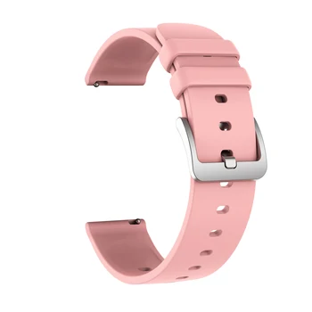 SENBONO P8 pasek do zegarka 20 mm uniwersalny miękki silikonowy pasek do zegarka wodoodporny do Garmin Xiaomi Huami Amazfit smart watch