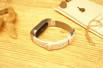 Skóra naturalna pasek do Xiaomi Mi Band 5 bransoletka Skórzany pasek na nadgarstek dla Miband 3 4 5 skórzany pasek bransoletka