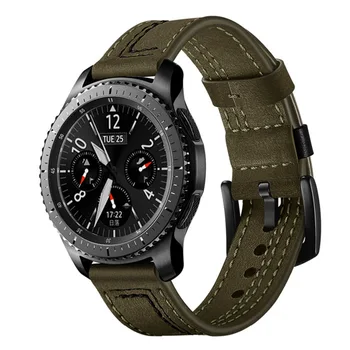 Skórzane sportowe zegarki nylonowy pasek do Ticwatch 2nd 42MM E C2 NFC wymienny pasek do ticwatch pro E2 S2 bransoletka akcesoria
