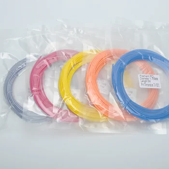 SMAFFOX PCL wątek 1.75 mm 20 kolorów PCL 3D uchwyt wątek małe temeperature i bezwonny, bezpieczny dla dzieci druku 3D materiał
