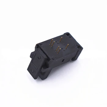SOT323-3L Burn in socket pin raster 0.65 mm IC body size 1.25 mm clamshell SC70/SOT323-3L test programming adapter original socket